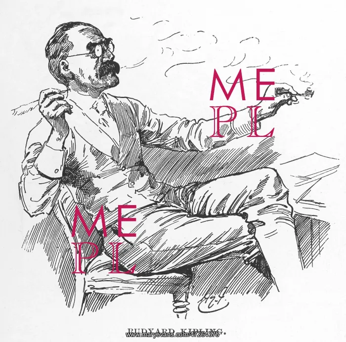 : KIPLING. Rudyard Kipling (1865 - 1936), English writer : KIPLING. Rudyard Kipling (1865 - 1936), English writer