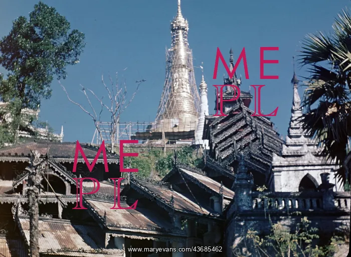 : Kipling Pagoda - Moulmein : Kipling Pagoda - Moulmein