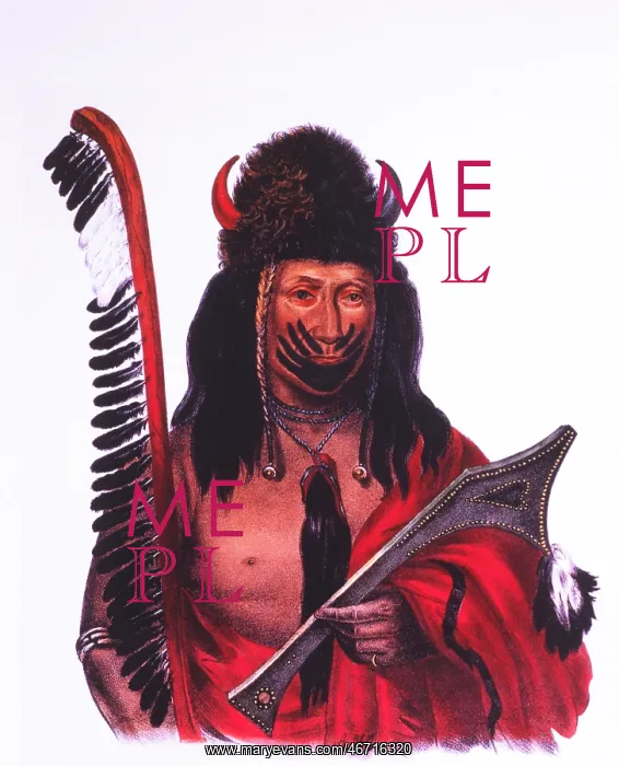 : Kish-Ke-Kosh - Native American - Man : Kish-Ke-Kosh - Native American - Man