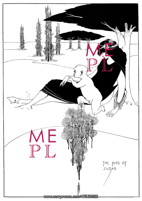  : The Kiss of Judas by Aubrey Beardsley