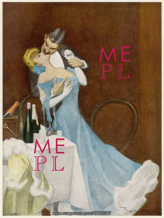 : Kissing Couple - 1908 : Kissing Couple - 1908