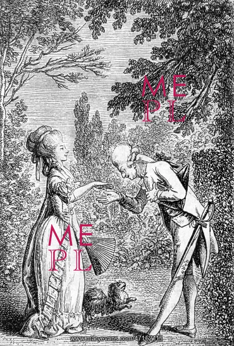 : Kissing the hand(18th century) : Kissing the hand(18th century)
