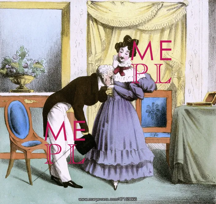  : Kissing the hand(19th century)