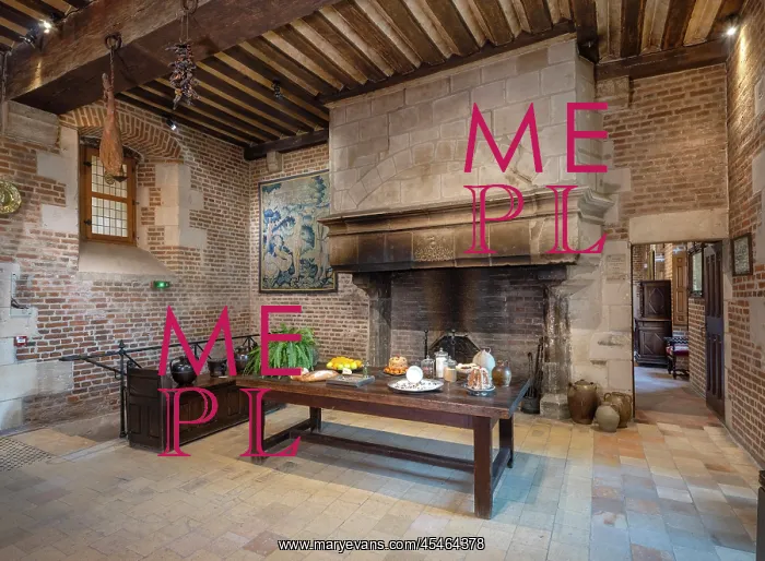 : Kitchen, Chateau du Clos Luce, Amboise : Kitchen, Chateau du Clos Luce, Amboise