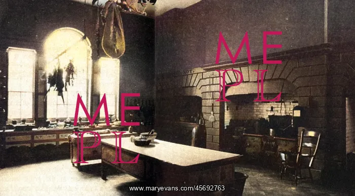: Kitchen at Erddig Hall : Kitchen at Erddig Hall