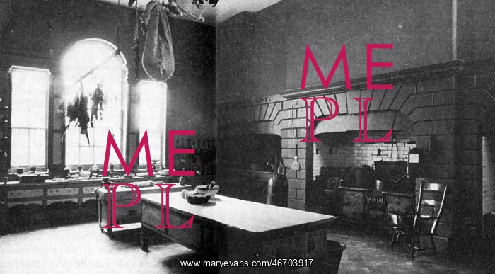 : Kitchen at Erddig Hall : Kitchen at Erddig Hall