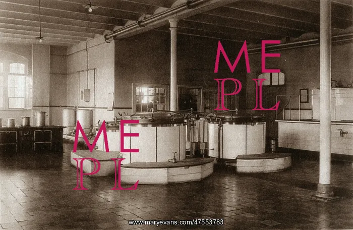 : Kitchen at Merxplas Labour Colony, Belgium : Kitchen at Merxplas Labour Colony, Belgium