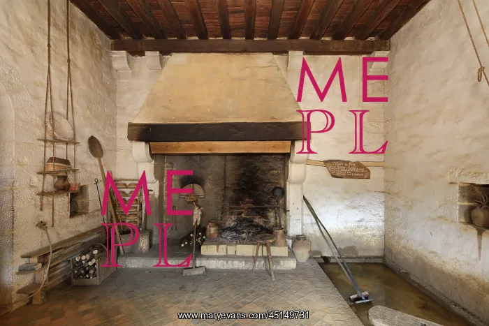 : Kitchen, North Range, Chateau de Guedelon, Treigny : Kitchen, North Range, Chateau de Guedelon, Treigny