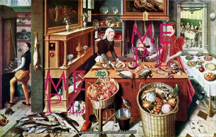 : Kitchen and preparation room : Kitchen and preparation room