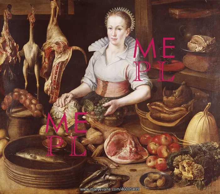  : Kitchen Scene by Floris Claesz van Dyck