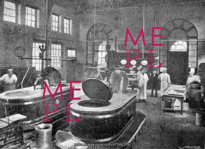 : Kitchen at St Pancras Workhouse, London : Kitchen at St Pancras Workhouse, London