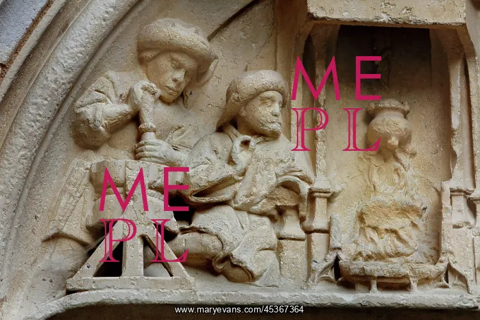 : Kitchen tympanum, Palais Jacques Coeur, Bourges, France : Kitchen tympanum, Palais Jacques Coeur, Bourges, France
