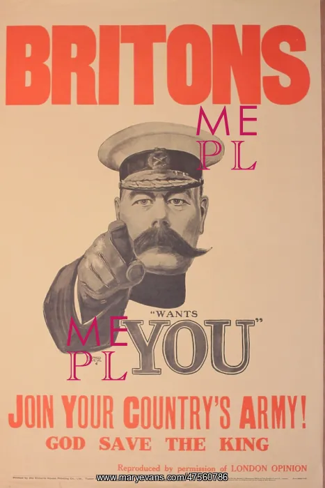 : Kitchener Poster - Your Country Needs You : Kitchener Poster - Your Country Needs You