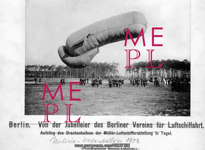 : Kite balloon, 1906