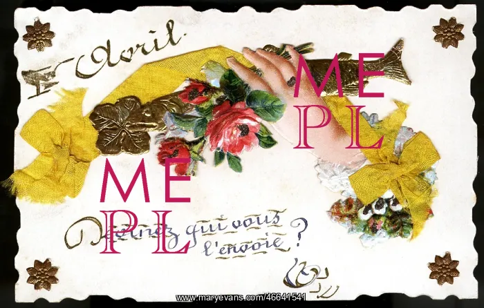: kitsch / souvenir, greetings card, hand with : kitsch / souvenir, greetings card, hand with