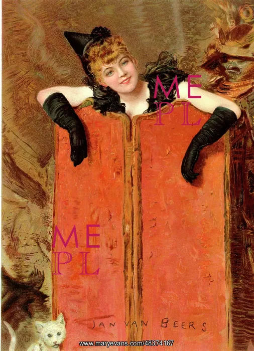  : Kittens - young woman looking over a screen