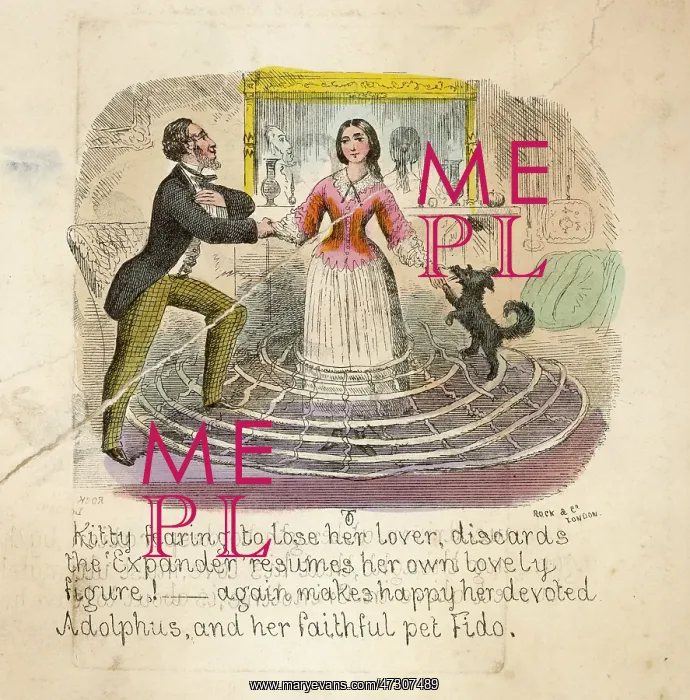 : Kitty Discards Crinoline : Kitty Discards Crinoline