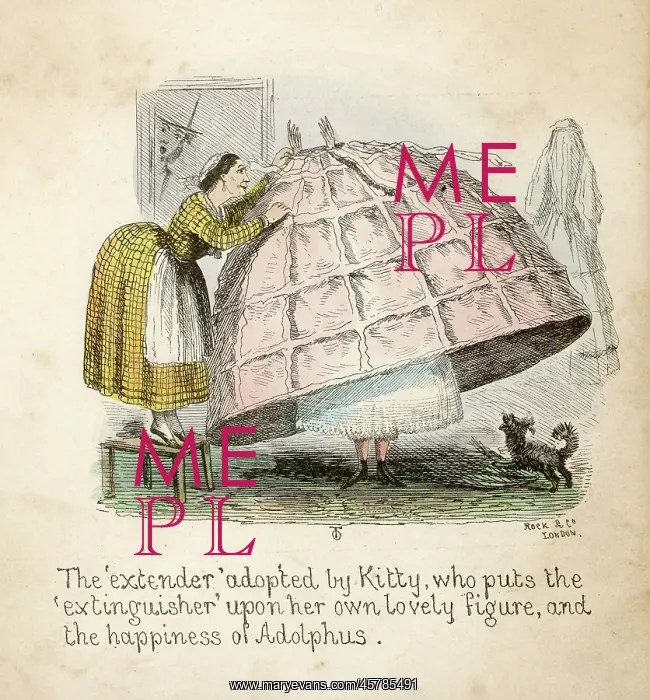 : Kitty Puts on Crinoline : Kitty Puts on Crinoline