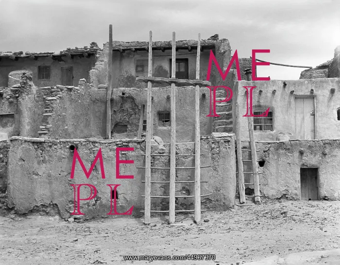 : Kiva Ladder and Adobe Building Architecture Acoma : Kiva Ladder and Adobe Building Architecture Acoma