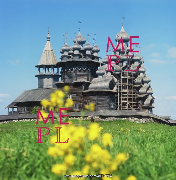 : Kizhi Church of Transfiguration, 1973 : Kizhi Church of Transfiguration, 1973