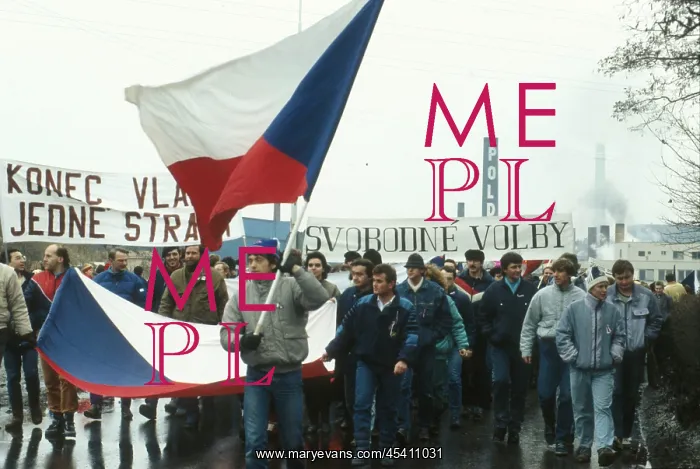 : Kladno - factory workers - strike - flag : Kladno - factory workers - strike - flag