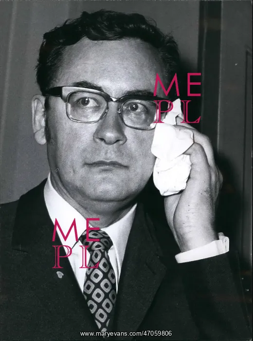 : Klaus Schutz, Lord Mayor of Berlin, Germany : Klaus Schutz, Lord Mayor of Berlin, Germany