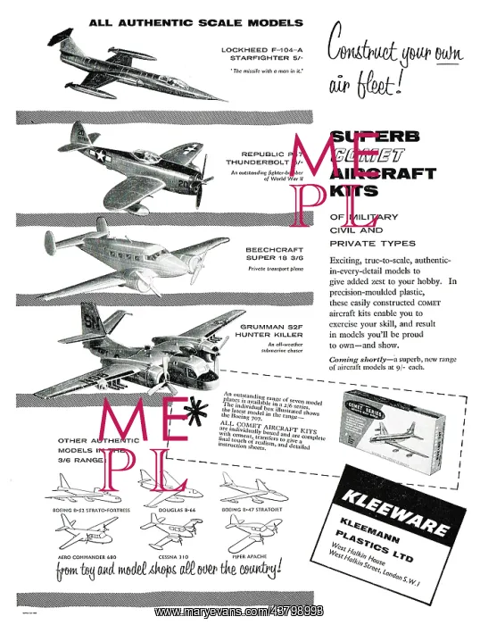 : Kleemann Plastics Authentic Aircraft : Kleemann Plastics Authentic Aircraft
