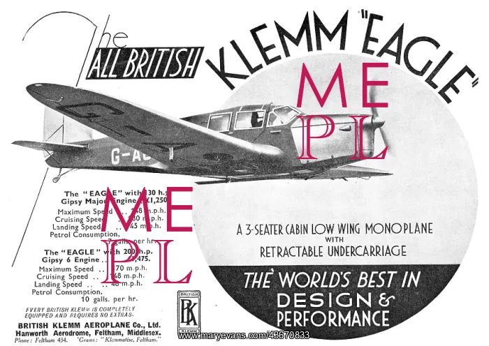  : Klemm Eagle