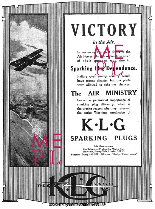 : KLG Aero Engine Sparking Plugs : KLG Aero Engine Sparking Plugs