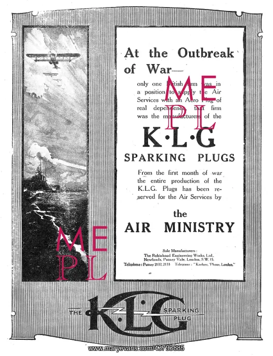 : KLG Aero Engine Sparking Plugs : KLG Aero Engine Sparking Plugs