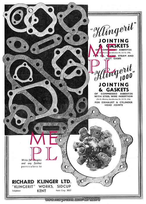 : Klingerit Asbestos Gaskets & Jointing : Klingerit Asbestos Gaskets & Jointing
