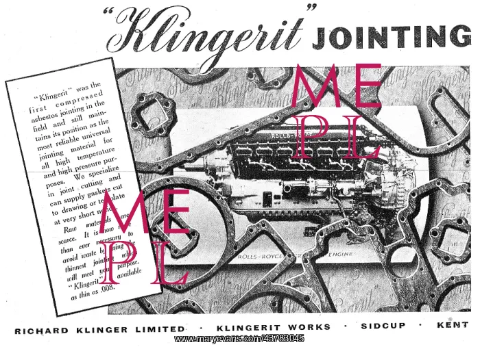: Klingerit Jointing & Gaskets : Klingerit Jointing & Gaskets