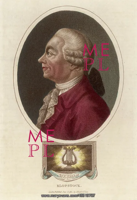 : KLOPSTOCK. FRIEDRICH GOTTLIEB KLOPSTOCK German writer
