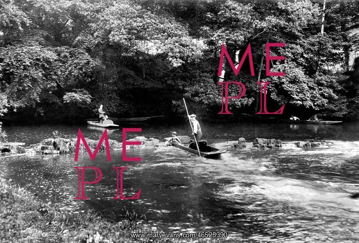  : Knaresborough, River Nidd, the Rapids 1914