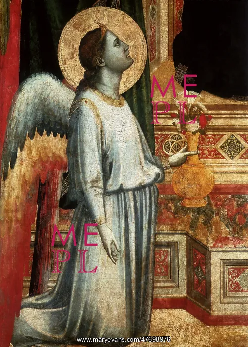  : Kneeling Angel, by Giotto