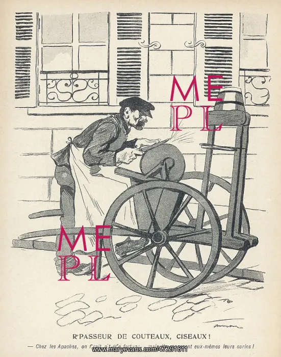 : KNIFE GRINDER IN PARIS : KNIFE GRINDER IN PARIS