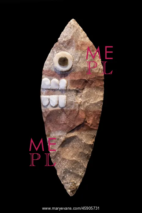 : Knife, Museo Nacional de Antropologia, Mexico City, Mexico : Knife, Museo Nacional de Antropologia, Mexico City, Mexico