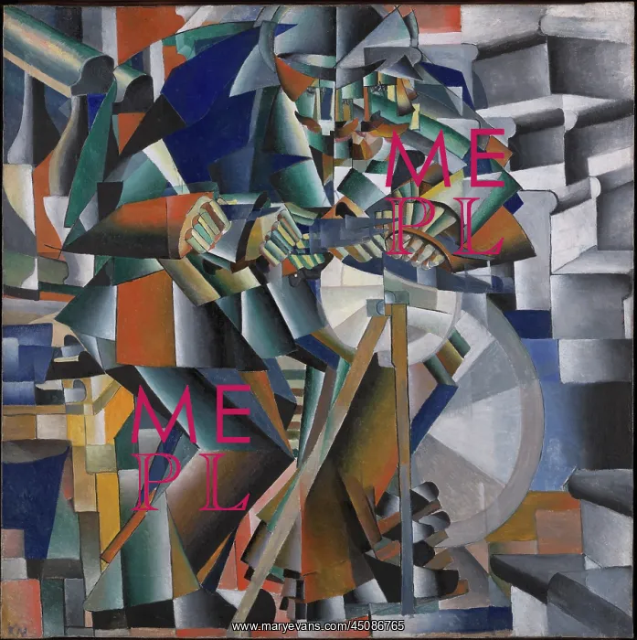: The Knifegrinder by Kasimir Malevich : The Knifegrinder by Kasimir Malevich