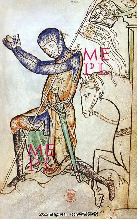  : Knight in Armor, Horse