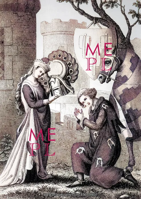  : KNIGHT & LADY / HELMET