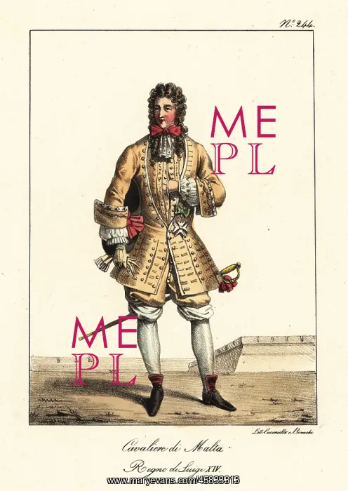 : Knight of the Order of Malta, 17th century : Knight of the Order of Malta, 17th century