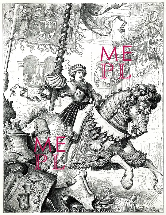 : KNIGHT AT TOURNAMENT : KNIGHT AT TOURNAMENT