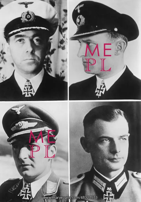 : Knight's Cross bearers Brill, Gysae, Beeger and Benzin, 1941 : Knight's Cross bearers Brill, Gysae, Beeger and Benzin, 1941