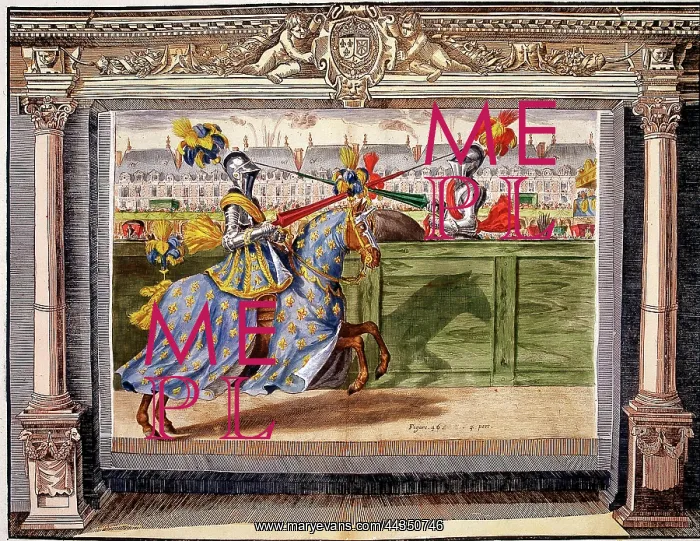  : Knights jousting tournament