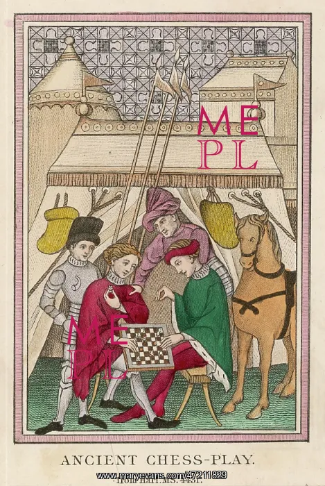 : KNIGHTS PLAY CHESS : KNIGHTS PLAY CHESS