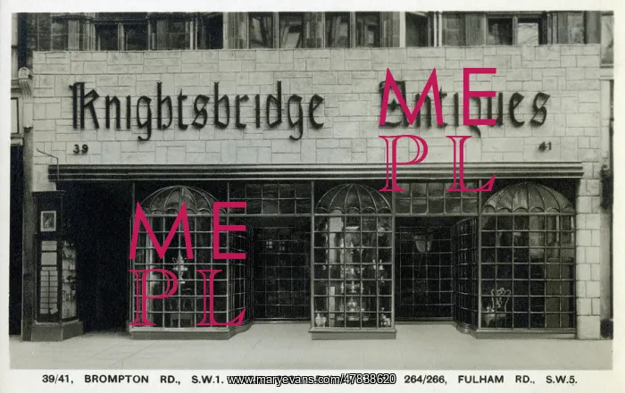: Knightsbridge Antiques, 39 / 41 Brompton Road, London : Knightsbridge Antiques, 39 / 41 Brompton Road, London