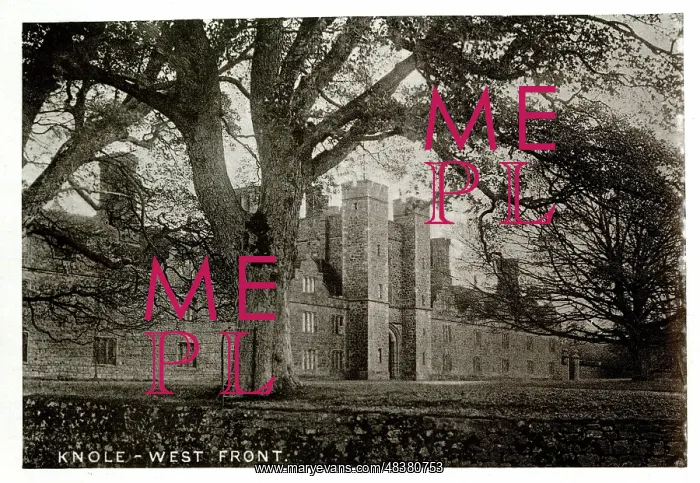  : Knole House, West Front, Kent