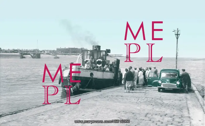  : Knott End-on-Sea, the Ferry c1960