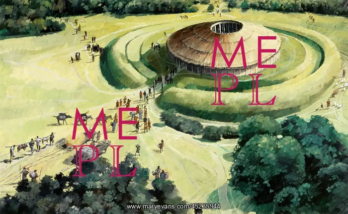 : Knowlton neolithic ritual henge : Knowlton neolithic ritual henge