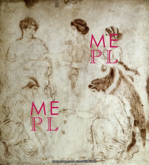 : The Knucklebone Players. 1st c. Drawing on marble : The Knucklebone Players. 1st c. Drawing on marble